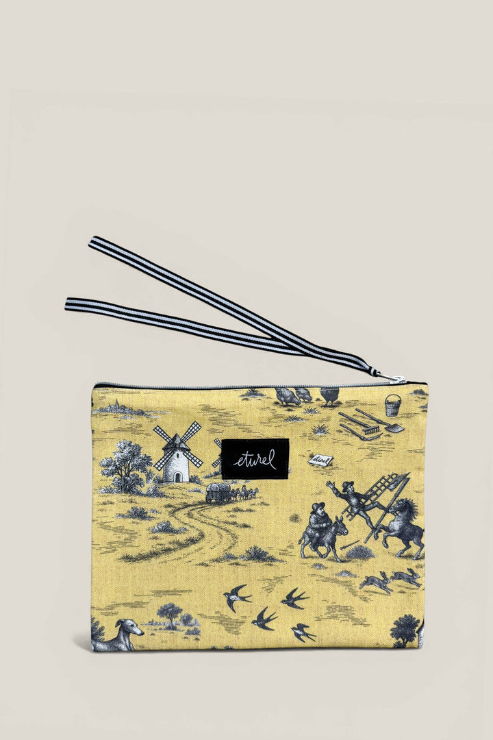 Pouch quijote amarillo