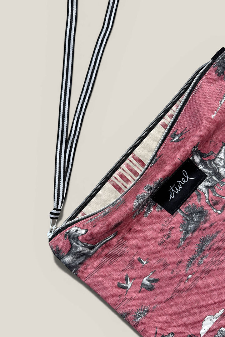 Pouch quijote rojo