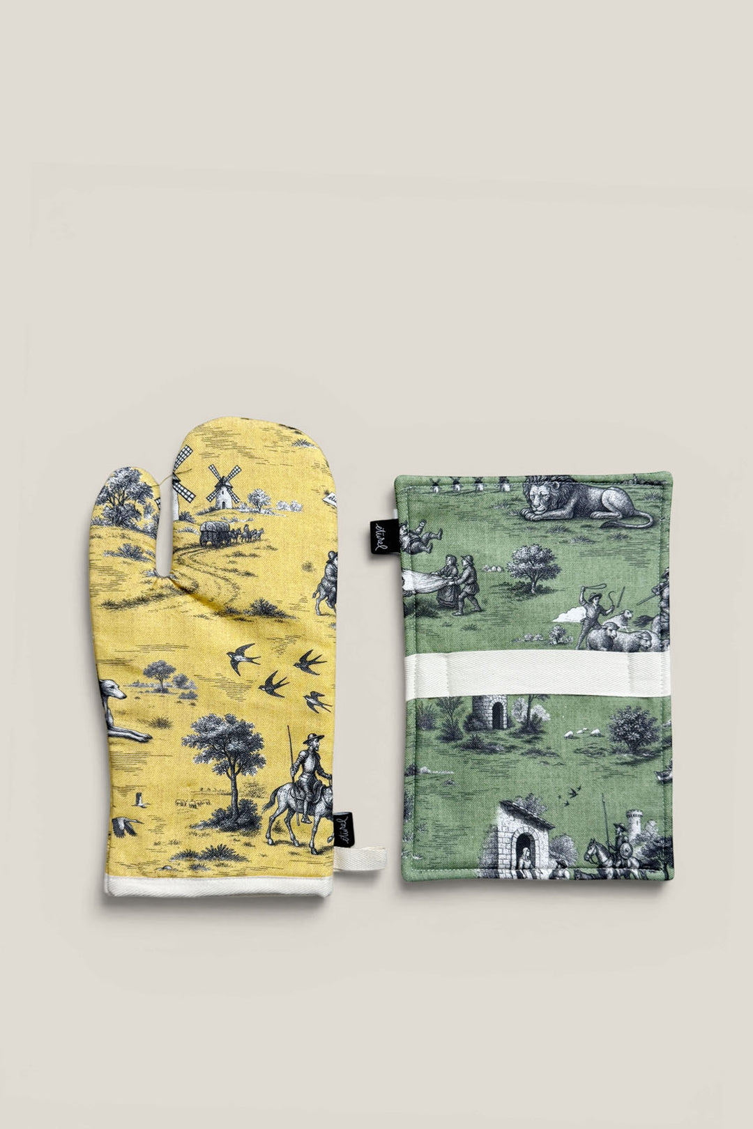 Set de horno quijote