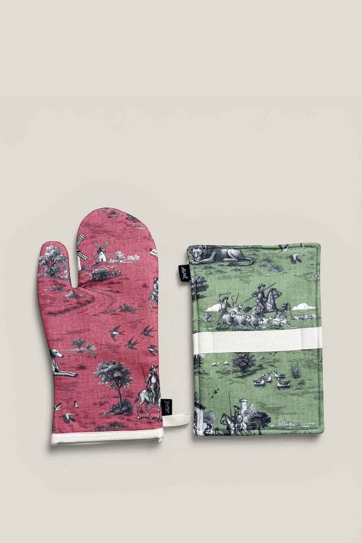 Set de horno quijote