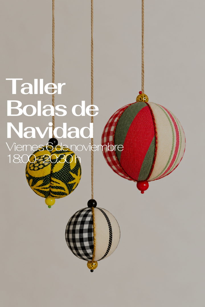 Taller de Navidad ¡Bolas de Navidad! | Viernes 6 de noviembre | 18:00–20:30 h