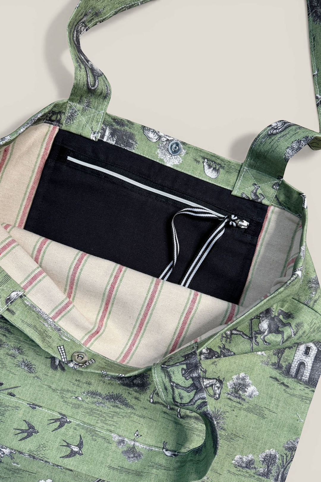 Tote bag quijote verde