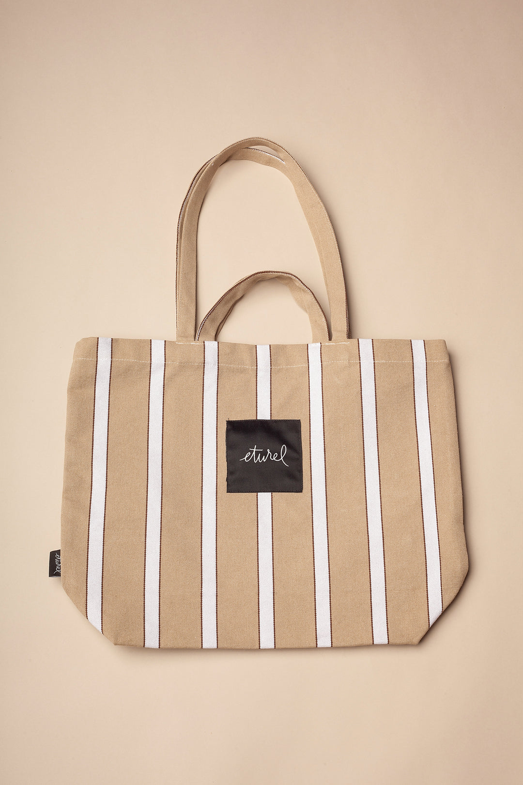 Bolso tote lona hamaca beige