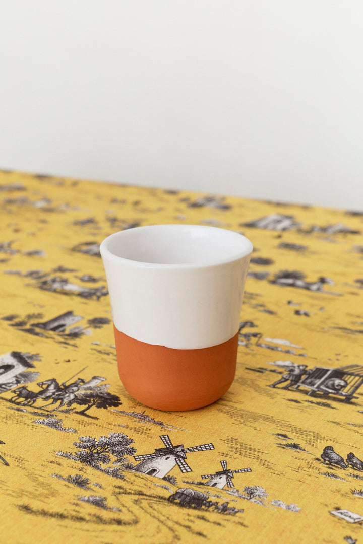 Mantel quijote amarillo