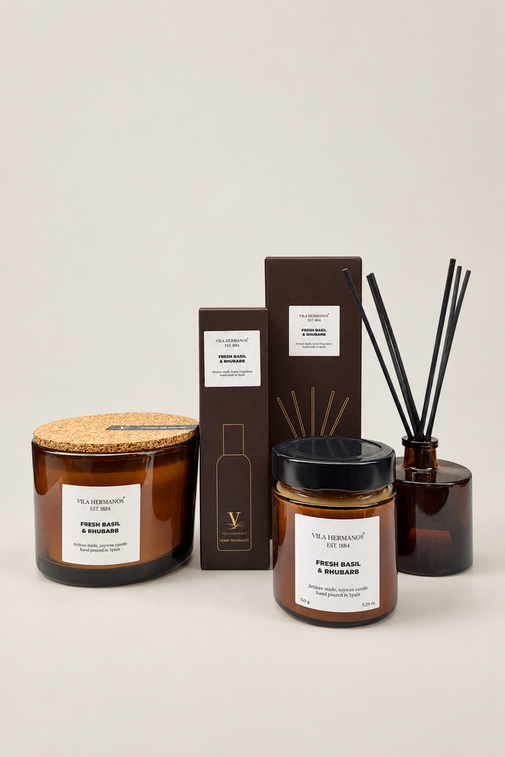 Apothecary Albahaca fresca y ruibarbo