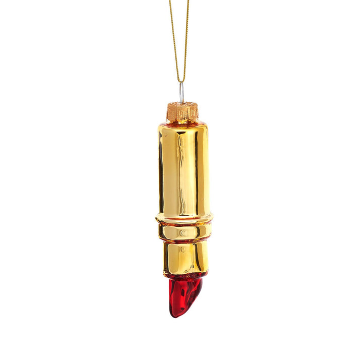 Pintalabios colgante de cristal - Adorno Navidad