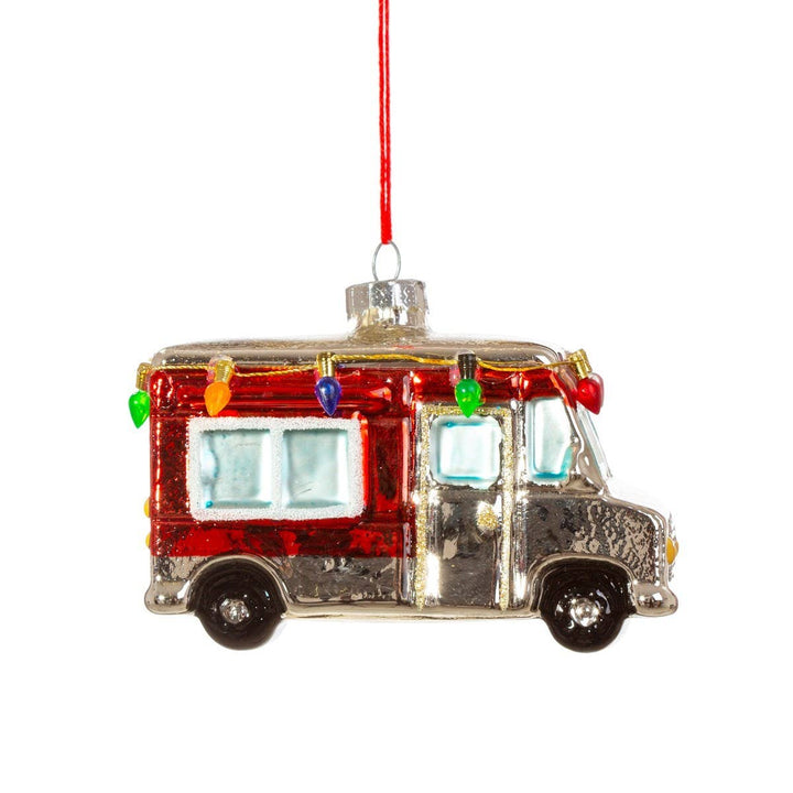 Autocaravana colgante de cristal - Adorno Navidad