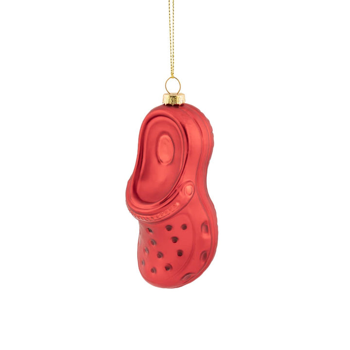Crocs colgante de cristal - Adorno Navidad