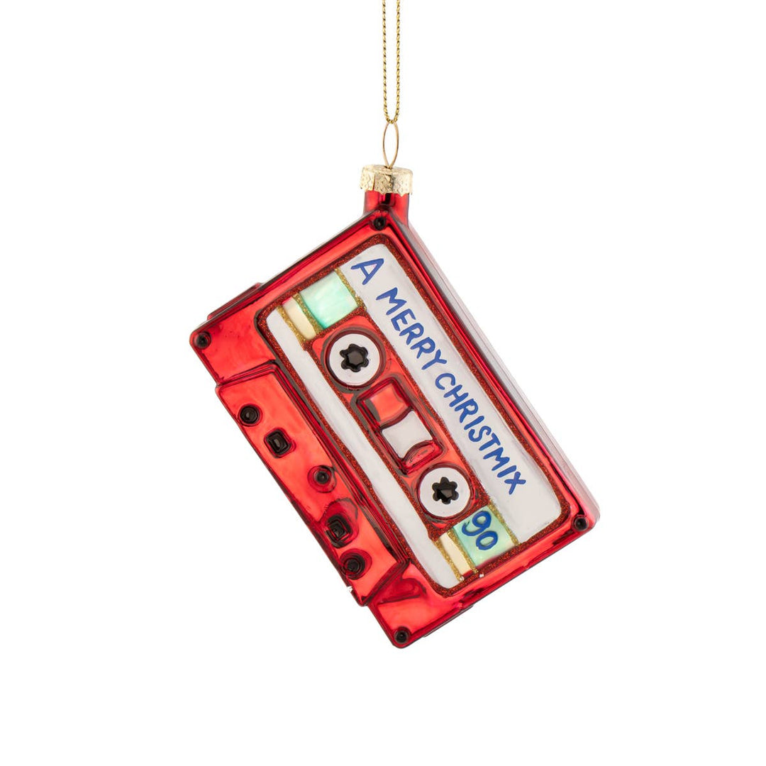 Casete colgante de cristal - Adorno Navidad | PREVENTA