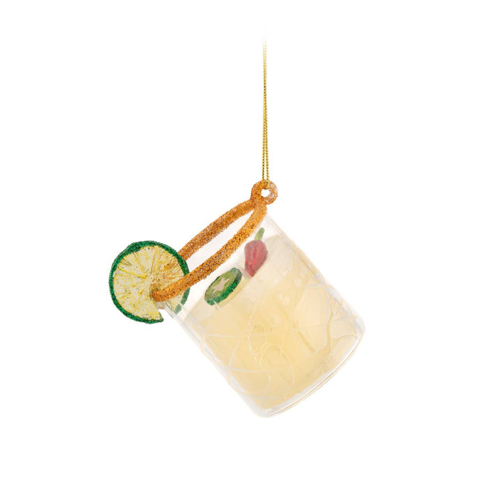 Margarita colgante de cristal - Adorno Navidad  | PREVENTA