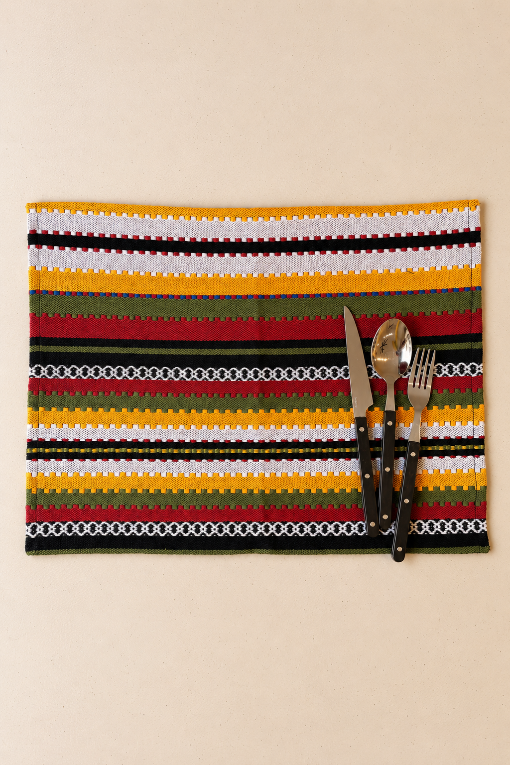 Mantel individual granada granate (pack de 2)