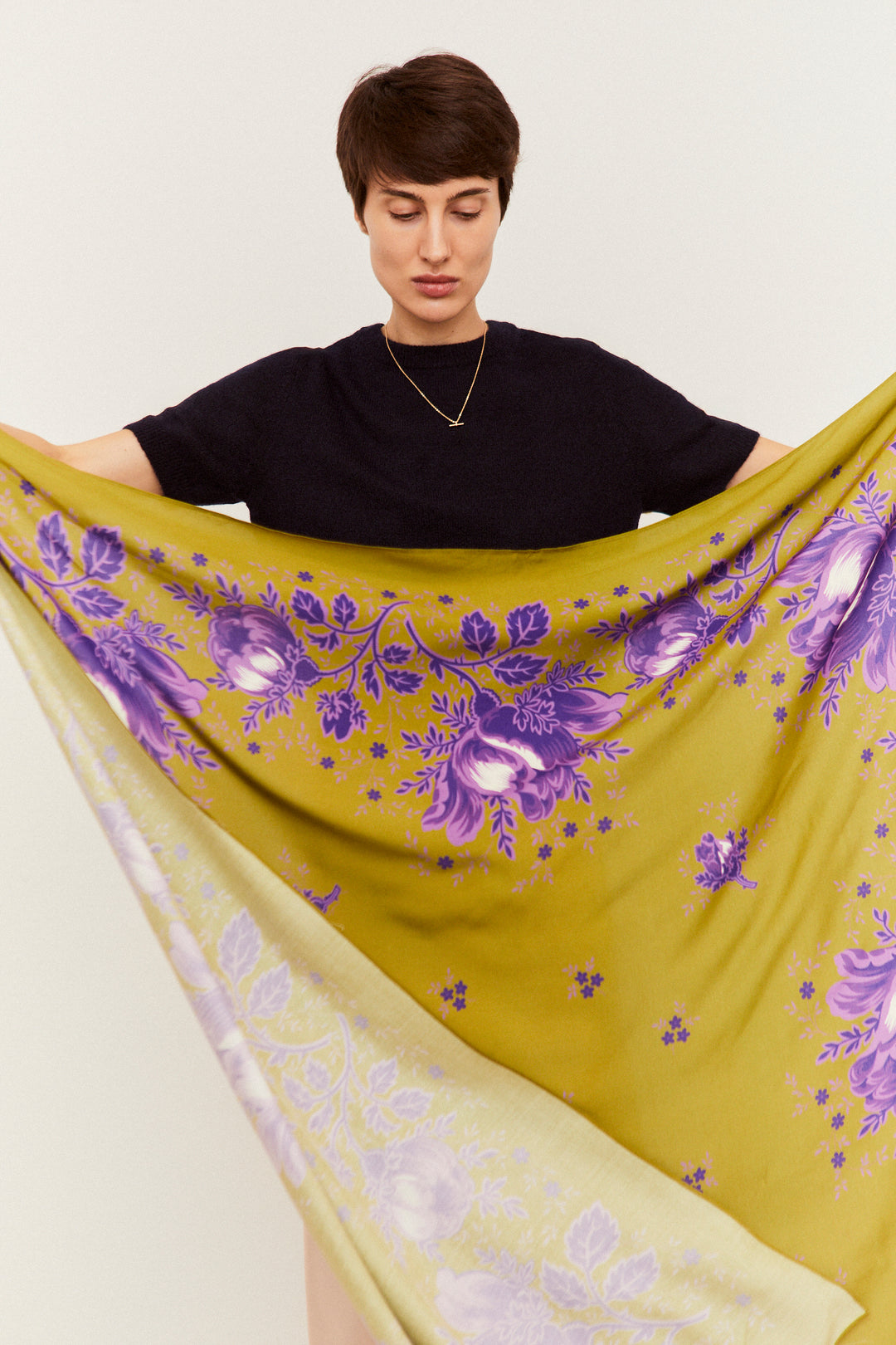 Pañuelo indiana gallarda morado