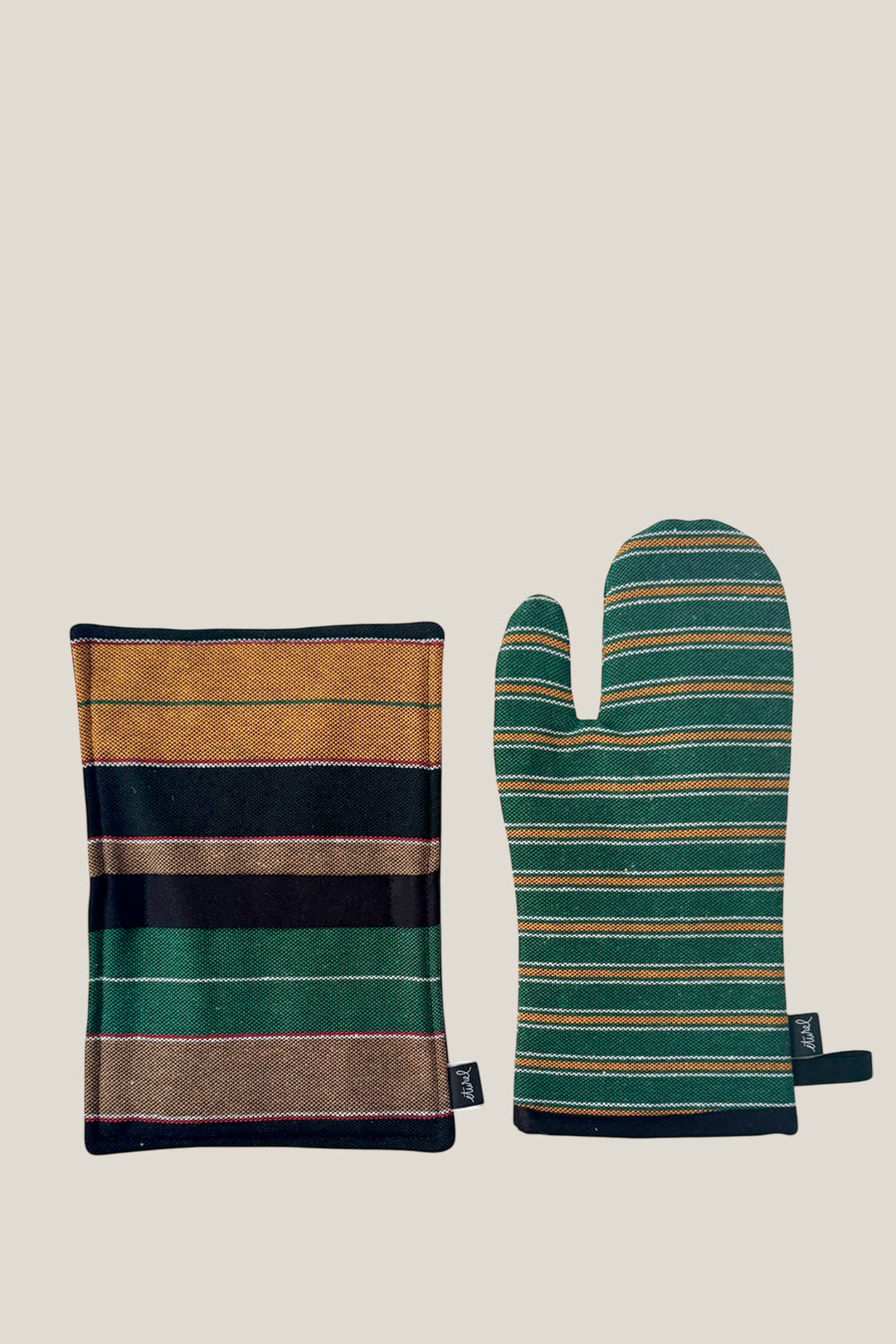 Set de horno tejido manchego